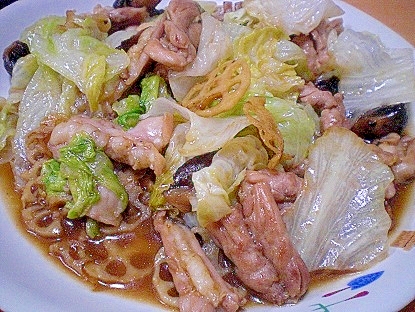 「鶏せせりと蓮根、レタスの炒め物」 ♪♪ レシピ・作り方 by ひろりん1106|楽天レシピ